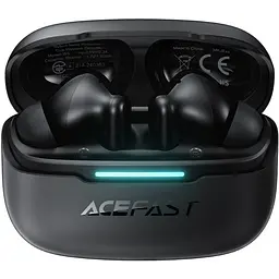Навушники TWS Acefast W5 hybrid noise reduction чорний - мініатюра 2