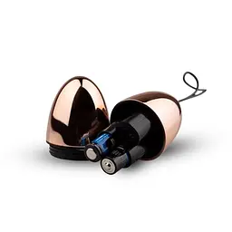 Віброяйце EasyToys Rosy Gold Nouveau Vibrating Egg 7 см золотий - мініатюра 4