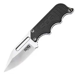 Ніж SOG Instinct G10 Handle Чорний - мініатюра 7
