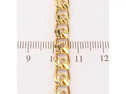 Ланцюжок XUPING Позолота 18K "Плетіння Лав" довжина 45см х 7мм 046584 - мініатюра 2