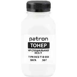 Тонер HP HCS-T, 50 г, black Patron (PN-HCS-T-B-050)