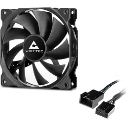 Кулер до корпусу Chieftec ZF-1225PWM - мініатюра 3