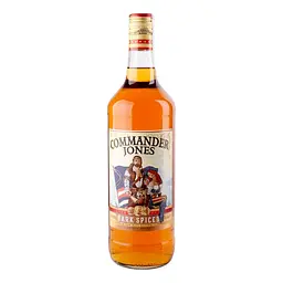 Напій на основі рому Commander Jones Dark Spiced 35% 1 л