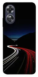 Чохол Demsky Червоно-біла дорога для Oppo A17