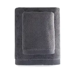 Рушник Lotus Home Готель Premium - Microcotton Antrasit 90x150 550 г/м² - мініатюра 3