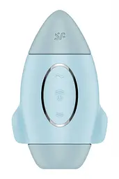 Вакуумний стимулятор Satisfyer Mission Control Blue