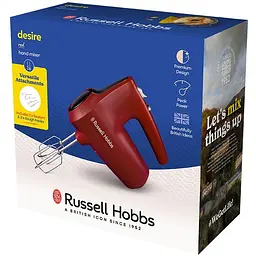 Міксер Russell Hobbs 27150-56 без чаші червоний - мініатюра 4