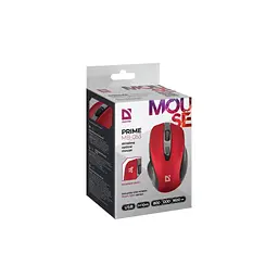 Мишка Defender Prime MB-053 Silent Wireless Red (52052) - мініатюра 5