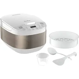 Мультиварка Moulinex Simply Cook MK622132 White/gold UA - мініатюра 3