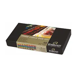 Набір акварельних фарб Rembrandt De Luxe 48кол Royal Talens - мініатюра 3