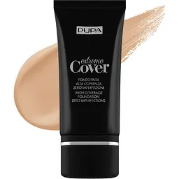 Тональна основа Pupa Extreme Cover Foundation відтінок 002 (Ivory) 30 мл (050108A002) - мініатюра 2