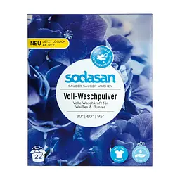 Пральний порошок Sodasan Heavy Duty 1 кг (4019886050609)