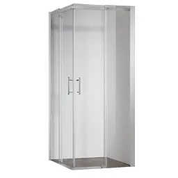 Душова кабіна без піддону Koer SR SC03-90x90x200-TR-01 прозоре скло Easy Clean 6 мм, хром KR5356, Універсальна, прозорий, хром