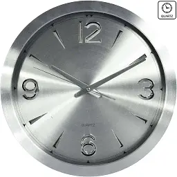 Годинник настінний Technoline 634911 Metal Silver (634911)
