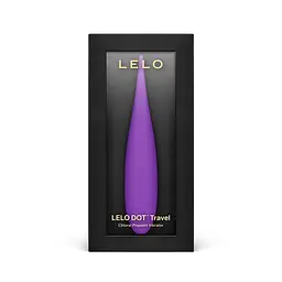 Кліторальний вібратор LELO DOT Travel Purple, точкова стимуляція, 8 режимів - мініатюра 3
