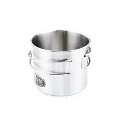 Каструля GSI Glacier Stainless Bottle Cup/Pot 600 ml - мініатюра 2