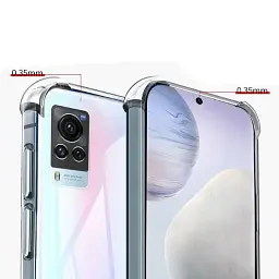 Панель BeCover Anti-Shock для Vivo X60 Pro Clear (711788) - мініатюра 3