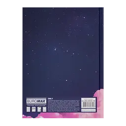 Щоденник недатований Buromax Only поліграфічний A5 336 сторінок сливовий (BM.20540-48) - мініатюра 2