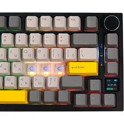 Клавіатура Epomaker AK820 Pro Gift Switch Black механічна бездротова (AK820-PRO-B-G) - мініатюра 5