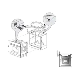 Духовой шкаф Hansa BOES68463 - миниатюра 2