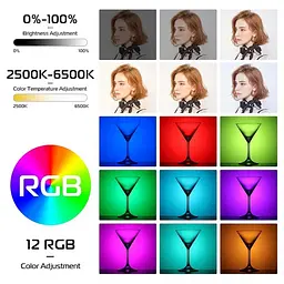 Відеосвітло Ulanzi Vijim VL66 RGB Led Light UV-L088 VL66 RGB - мініатюра 5