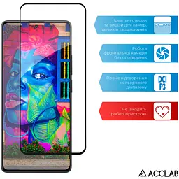 Скло захисне ACCLAB Full Glue Xiaomi Poco M6 Pro Black (1283126589775) - мініатюра 5