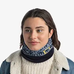 Шарф-труба Buff Polar, Kurzeme Dark Navy Синій-Білий - мініатюра 4