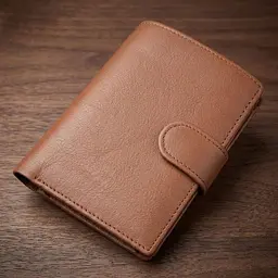 Портмоне чоловіче 14534 з натуральної шкіри Vintage коричневе