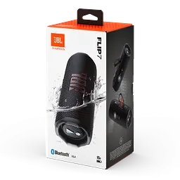 Колонка портативна — бездротова акустика JBL FLIP 7 чорна (JBLFLIP7BLK) - мініатюра 10