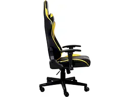 Комп'ютерне крісло для геймера 1STPLAYER FK2 Black-Yellow - мініатюра 3