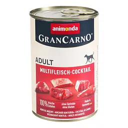 Вологий беззерновий корм для собак Animonda GranCarno Adult Multi Meat Cocktail, мультим'ясний коктейль, 400 г - мініатюра 3