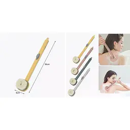 Щітка для душу Body Brush AND LY-588 з довгою ручкою та дозатором - мініатюра 2
