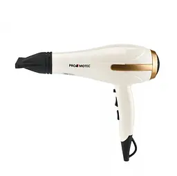 Фен для волосся Promotec PM-2305 професійний з 2 насадками 3000 Вт білий (PM-2305) - мініатюра 3