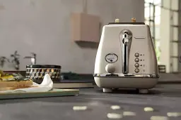 Тостер DeLonghi CTOV 2103 BG на 2 тости бежевий (0176129060/0230120036) - мініатюра 8