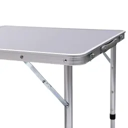 Стіл для пікніка LUGI JY-12060G розкладний зі стільцями 120х60х70/61/54 см сірий - мініатюра 2