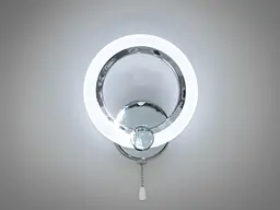 Бра настінне LED Diasha A8022/1HR 13W, 3000K, хром, сучасний дизайн