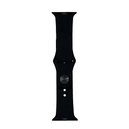 Ремінець Silicone Apple Watch 42/44/45/46/49 мм Black L (18) (18)