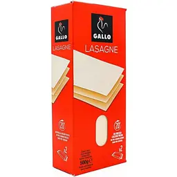 Уцінка. Макаронні вироби Gallo Lasagne 500 г 