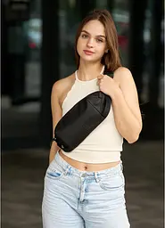 Поясна сумка-бананка Sambag 36×14×4 см sum0022797