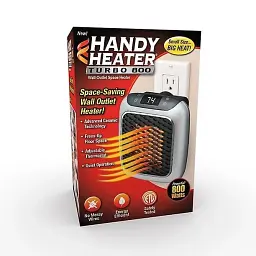 Портативний обігрівач Handy Heater Turbo 800 W - мініатюра 2
