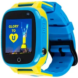 Дитячий смарт-годинник AmiGo Glory GO008 Blue-Yellow [81815]