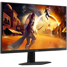 TFT 23.8" AOC 24G4ZRE, Fast IPS, 260Гц, 2xHDMI, DP, чорно-червоний - мініатюра 2