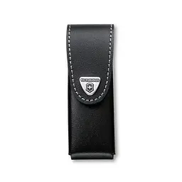 Чохол на пояс Victorinox 111мм шкір.чорн на липучці до 4 шарів