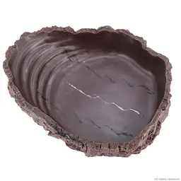 Поїлка та миска для купання Hobby Drinking Bowl L grey-beige 550мл. 20x16x5см (36280) - мініатюра 7