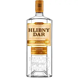 Уцінка. Горілка Хлібний дар Пшенична 40% 1 л