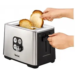 Тостер Tefal Cube 900 Вт чорний (TT420D30) - мініатюра 13