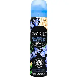 Yardley Дезодорант Bluebell & Sweetpea 75мл