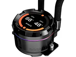 Водяне охолодження ID-COOLING Space LCD SL240 XE Black - мініатюра 5