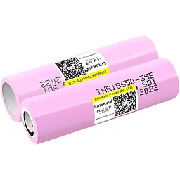 Високоємний акумулятор LiitoKala Lii-35E 18650 3500mah без захисту (Рожевий) - мініатюра 2