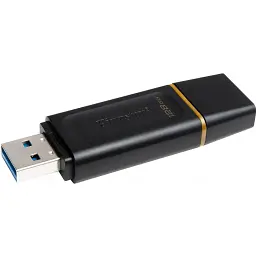 USB флеш накопичувач Kingston 128GB DT Exodia Black/Yellow USB 3.2 (DTX/128GB) - мініатюра 3